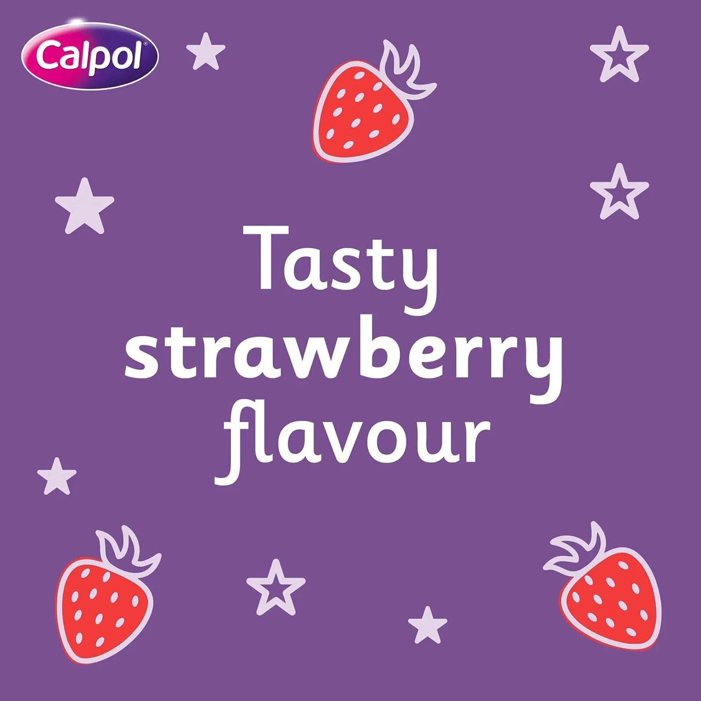 Calpol Sugar Free Infant Suspension Paracetamol Strawberry Flavour 100ml - mezetto ebebek ebebek