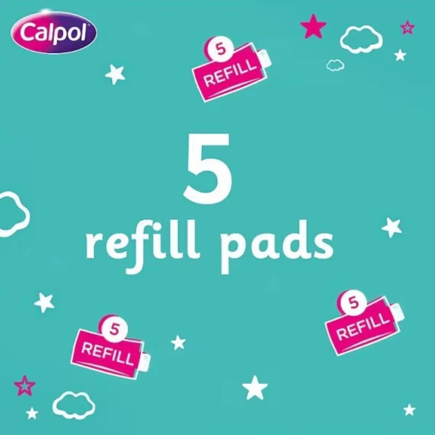 Calpol Vapour Plug Lavender and Chamomile 5 Refill Pads - mezetto ebebek ebebek