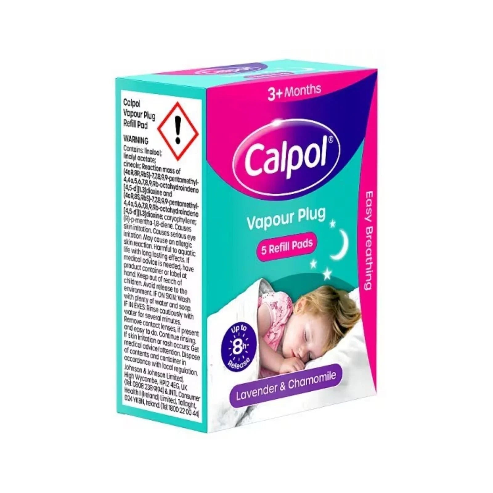 Calpol Vapour Plug Lavender and Chamomile 5 Refill Pads - mezetto ebebek ebebek