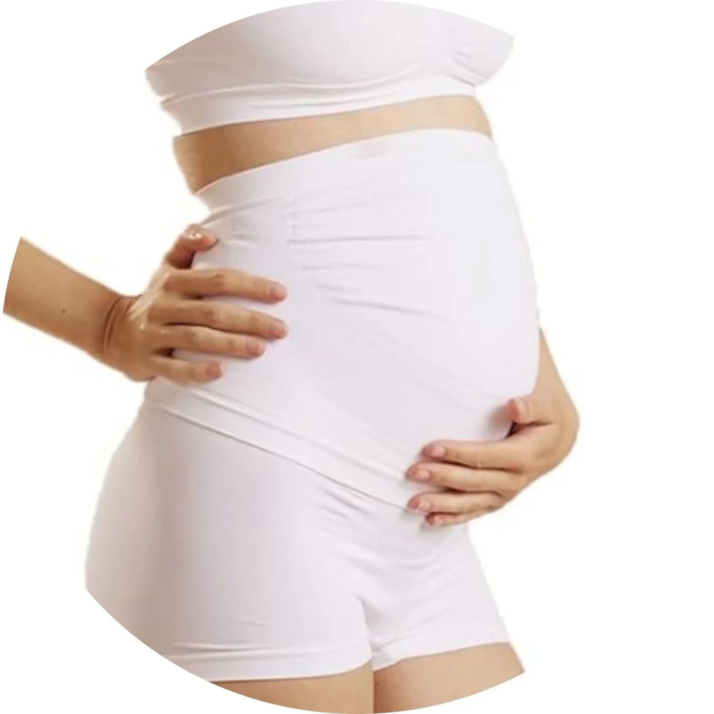 Carefix Maternity Support Belt XLarge - White - mezetto ebebek ebebek