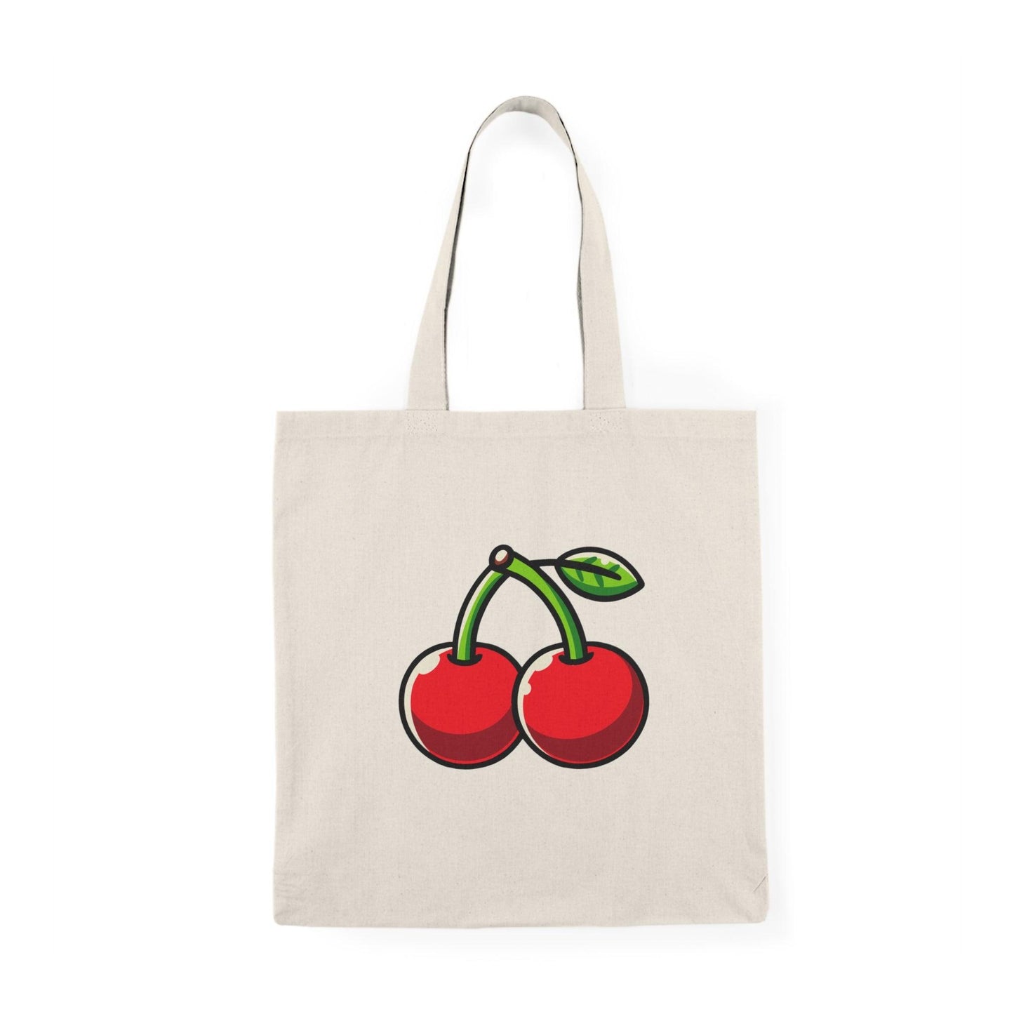 Cartoon Cherry Tote Bag – Cute Fruit Design, Recycled - mezetto KEOLIX KEOLIX