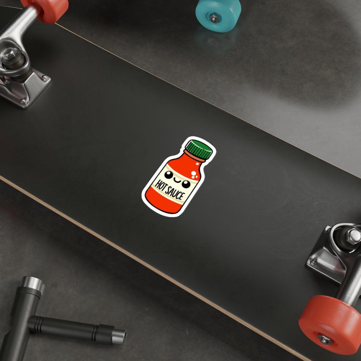 Cartoon Hot Sauce Sticker – Spicy Vinyl Food Sticker - mezetto KEOLIX KEOLIX