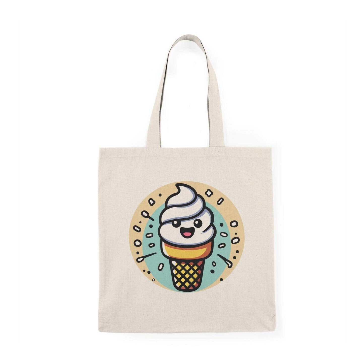 Cartoon Ice Cream Tote – Fun Eco Bag for Sweet Lovers - mezetto KEOLIX KEOLIX