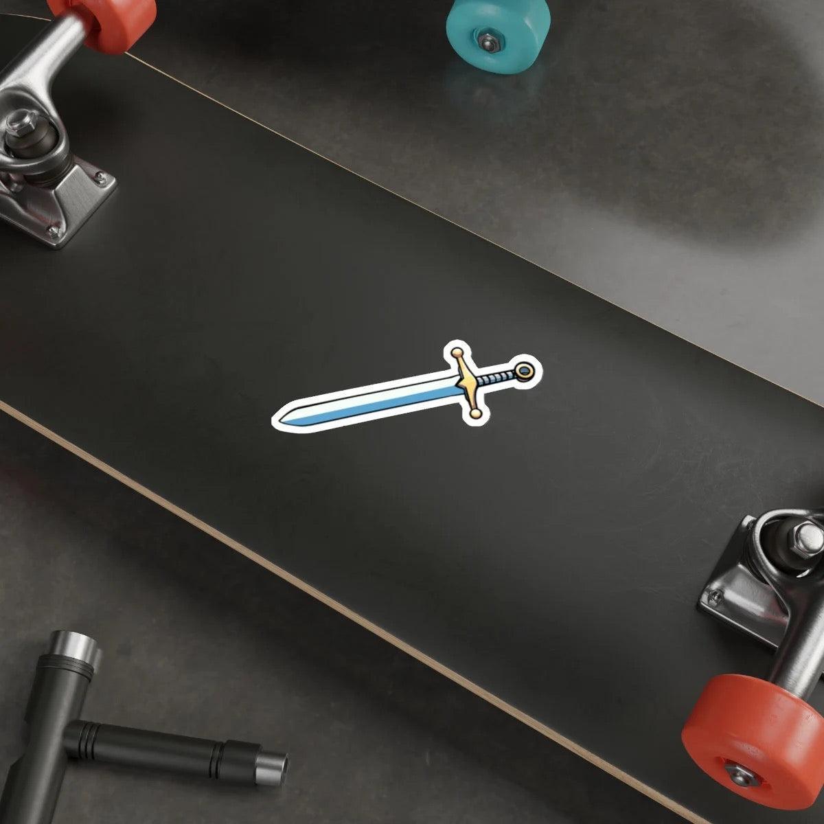 Cartoon Sword Sticker – Fantasy Adventure Vinyl Decal - mezetto KEOLIX KEOLIX
