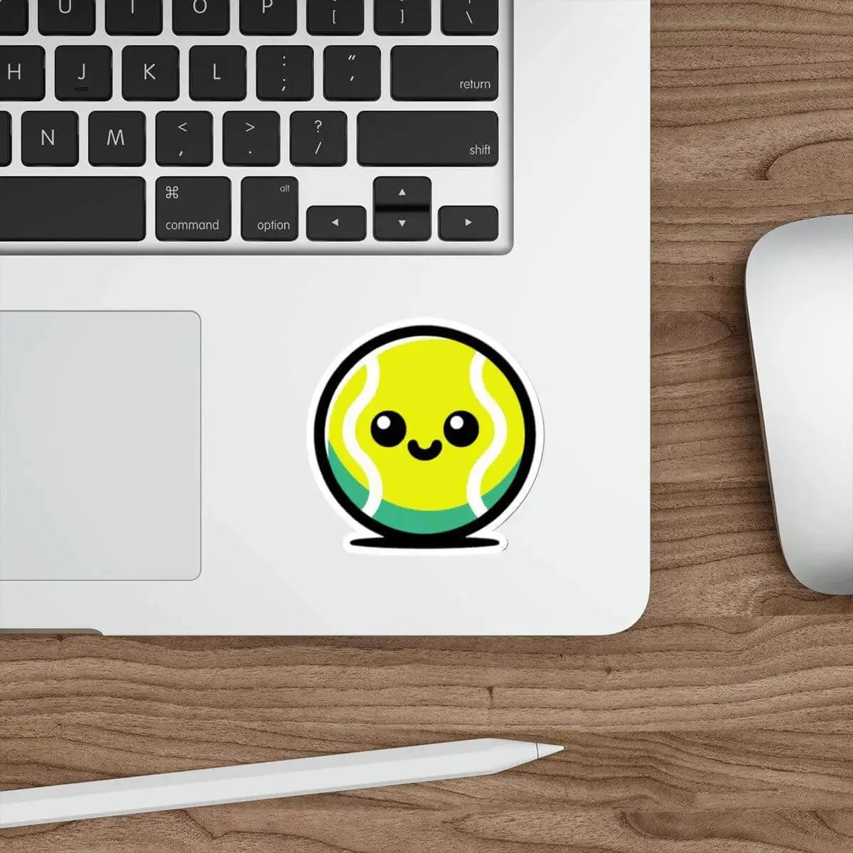 Cartoon Tennis Ball Sticker – Sporty Vinyl Waterproof Decal - mezetto KEOLIX KEOLIX