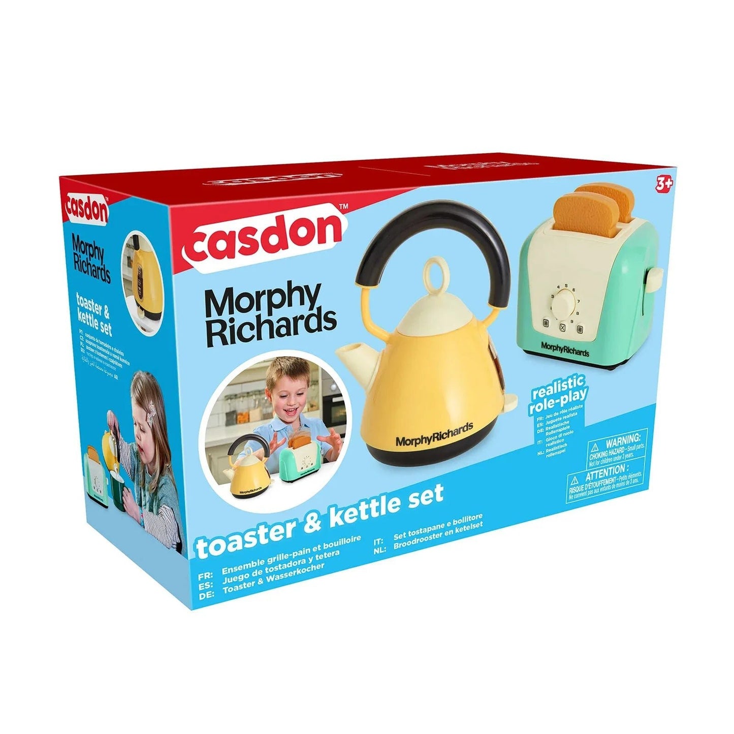 Casdon Morphy Richards Toaster & Kettle - mezetto ebebek ebebek