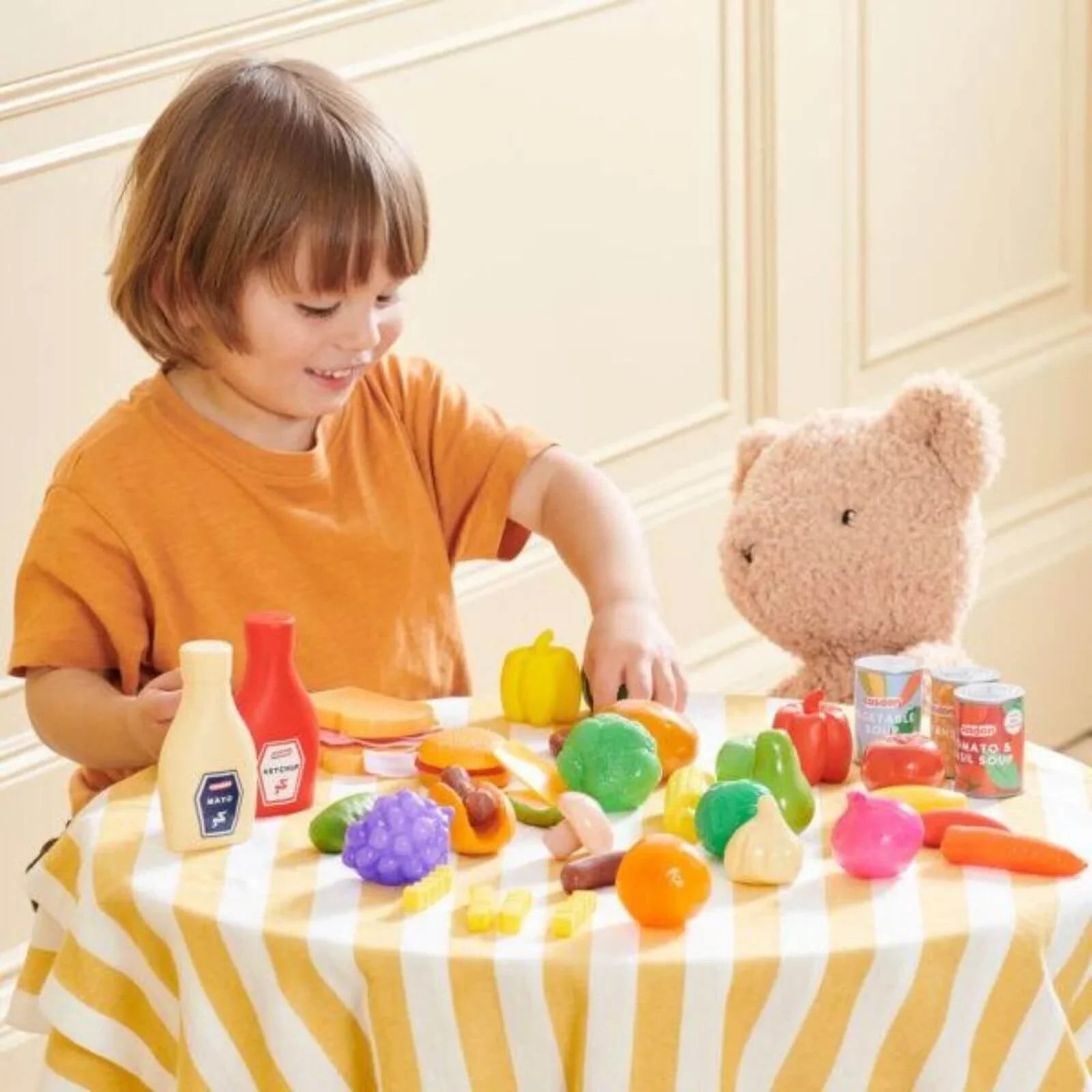 Casdon Play Food Set - mezetto ebebek ebebek