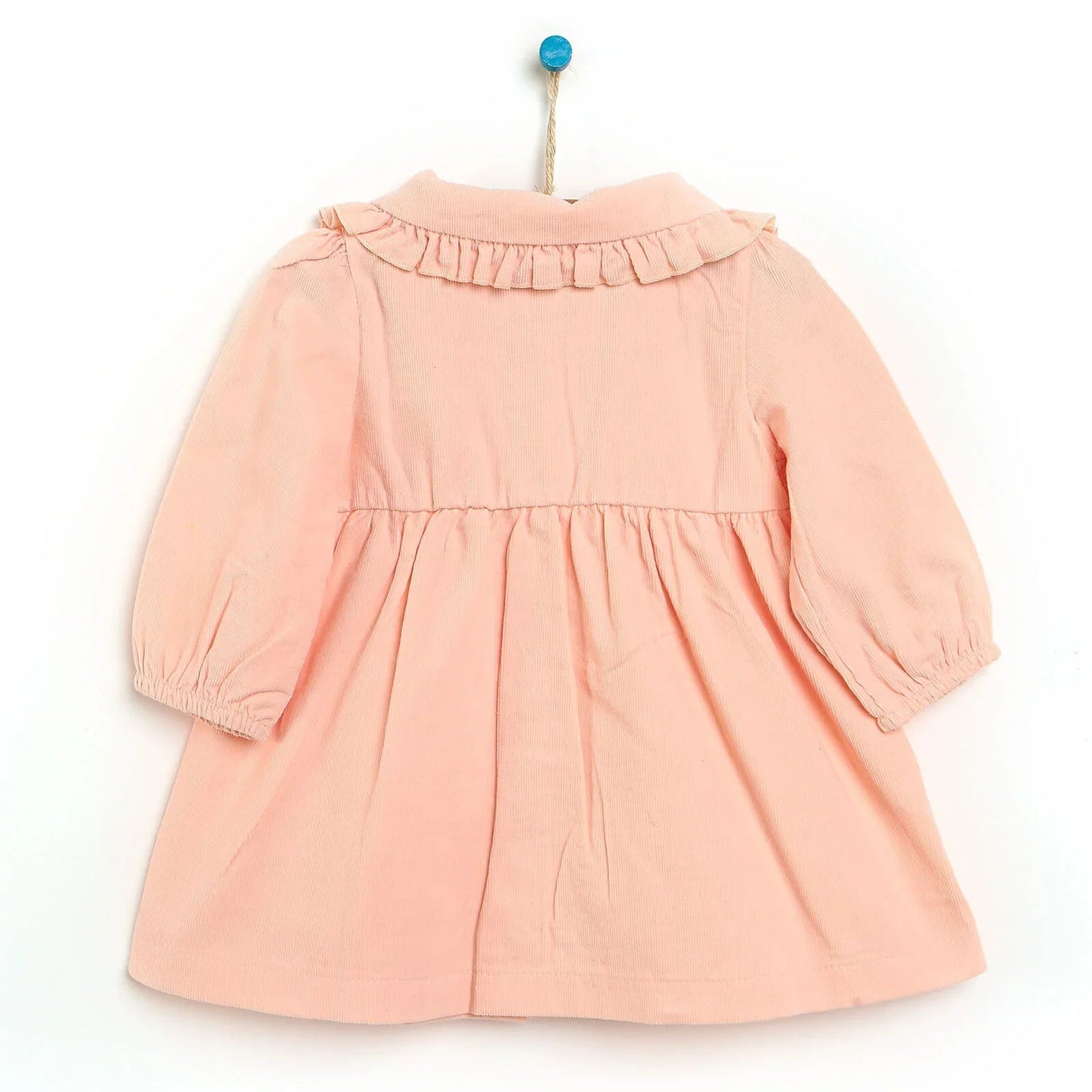 Cassiope Dress - Salmon - mezetto ebebek ebebek
