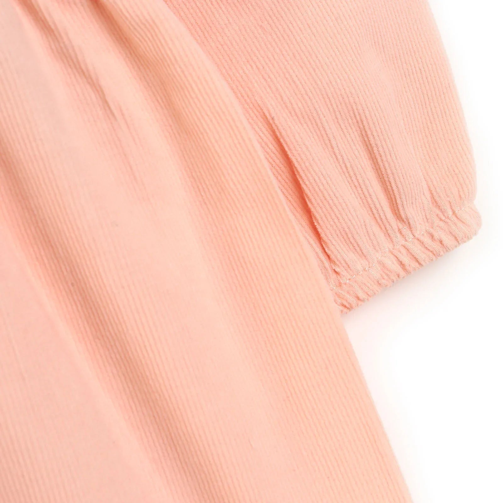 Cassiope Dress - Salmon - mezetto ebebek ebebek