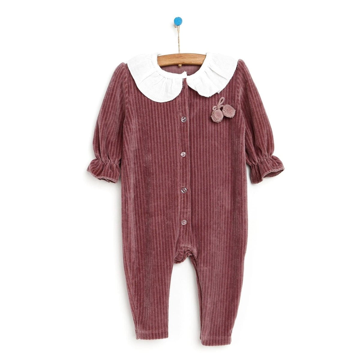 Cassiope Jumpsuit - Damson - mezetto ebebek ebebek