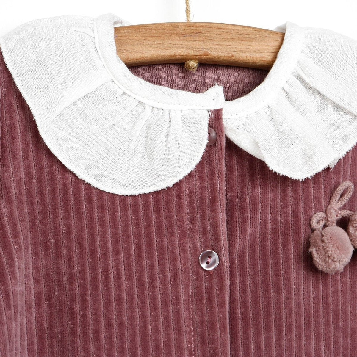 Cassiope Jumpsuit - Damson - mezetto ebebek ebebek