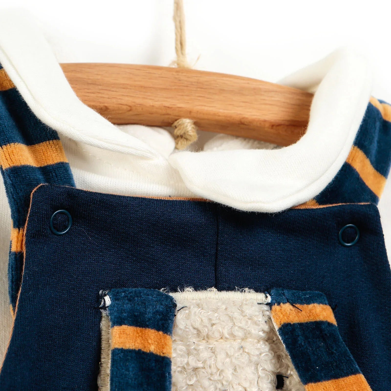 Cassiope Newborn Biscuits Overalls - Sweatshirt - Navy Blue - mezetto ebebek ebebek