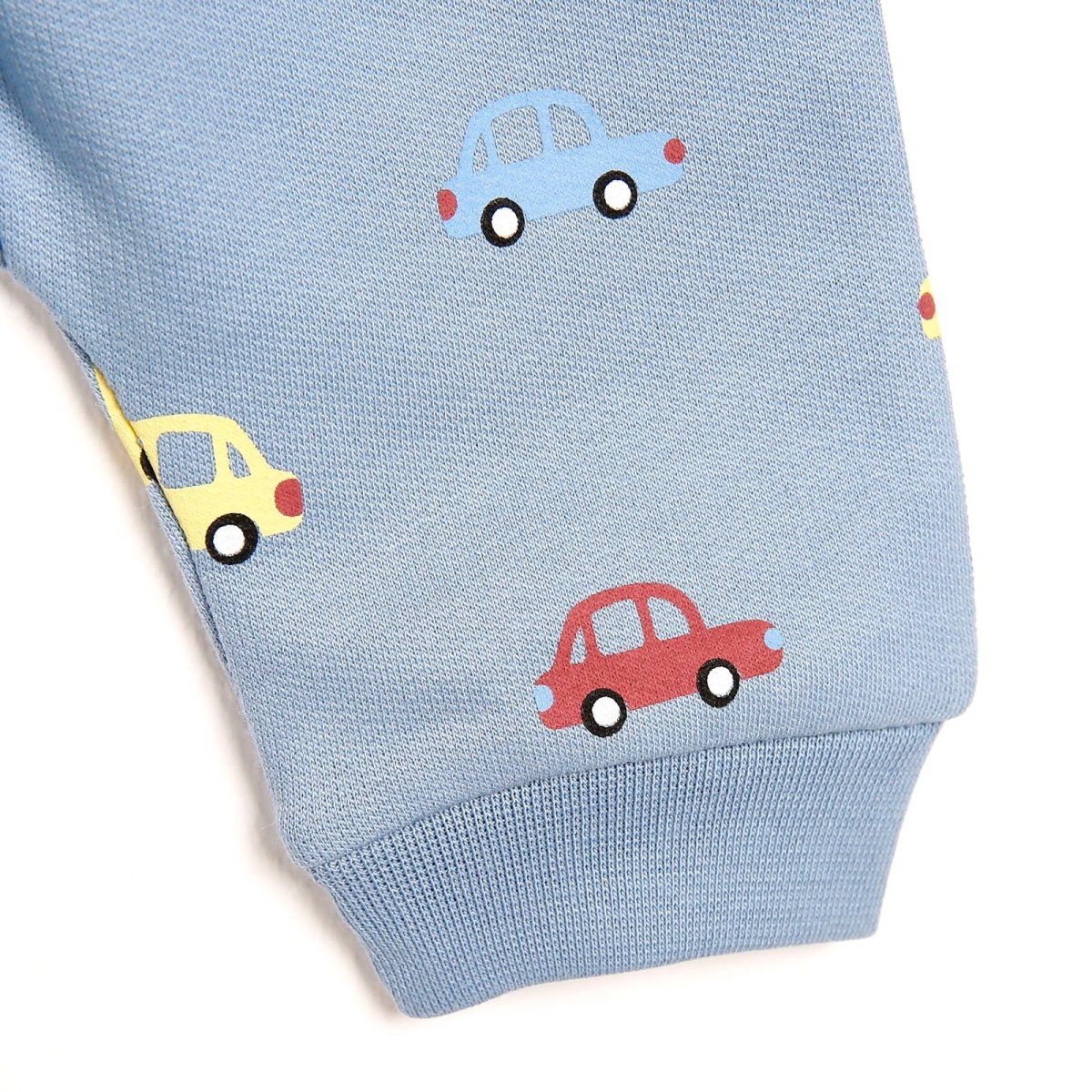 Cassiope Newborn Cool Boy Sweatshirt Legging Starter Set - Blue - mezetto ebebek ebebek