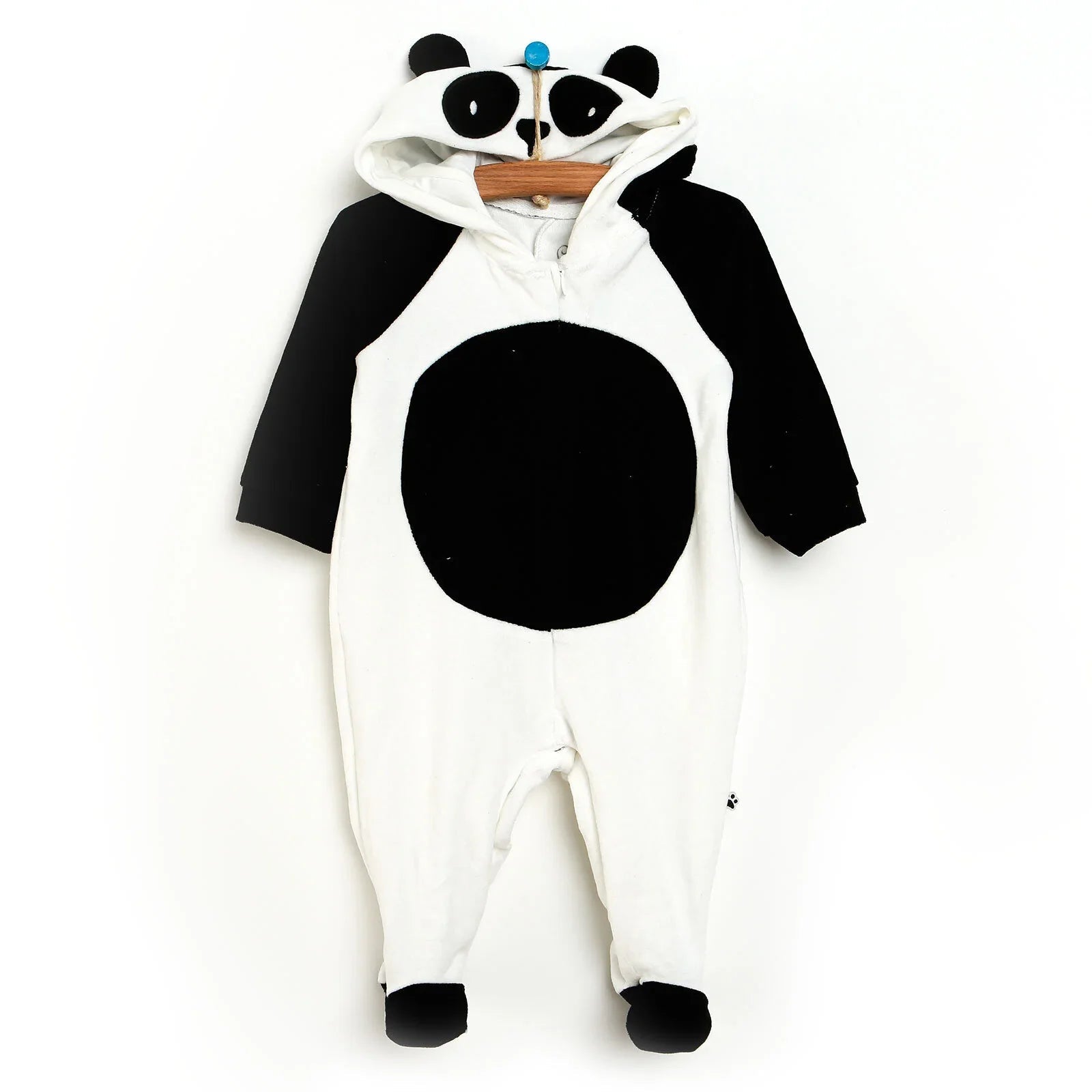 Cassiope Newborn Funny Friend Velvet Footed - Ecru - mezetto ebebek ebebek