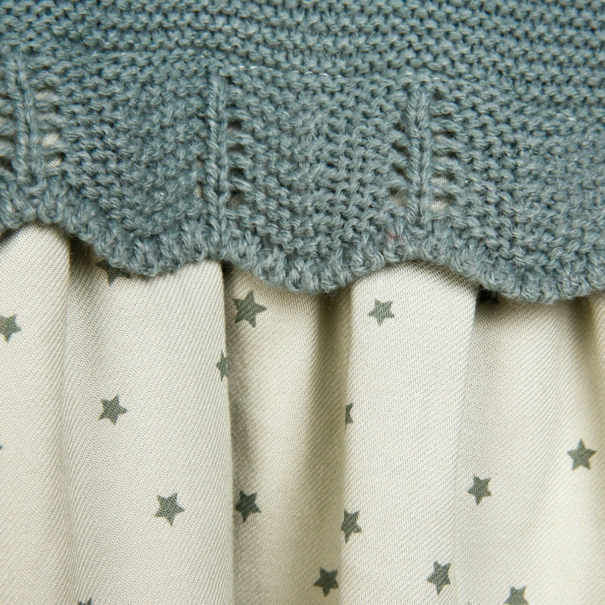 Cassiope Newborn Little Star Dress - Blue - mezetto ebebek ebebek
