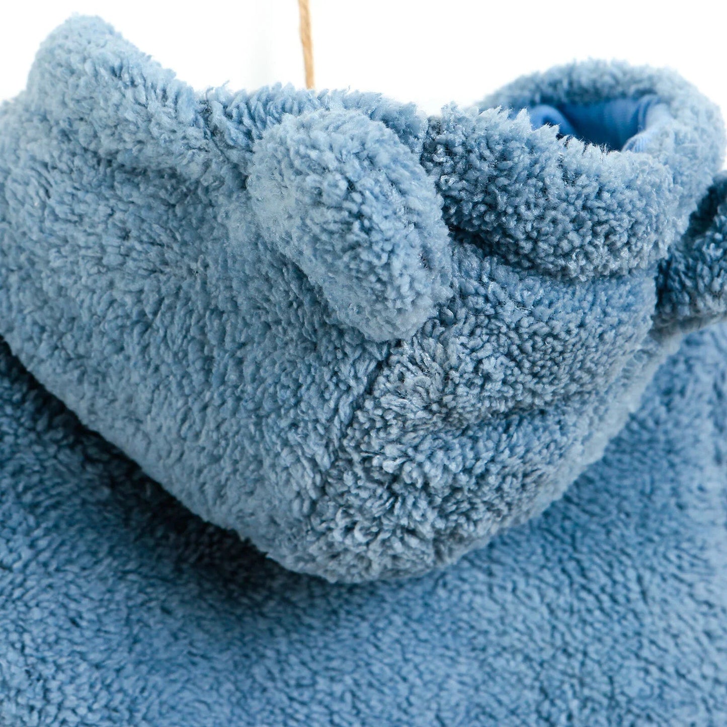 Cassiope Newborn Welsoft Footed Jumpsuit - Blue - mezetto ebebek ebebek