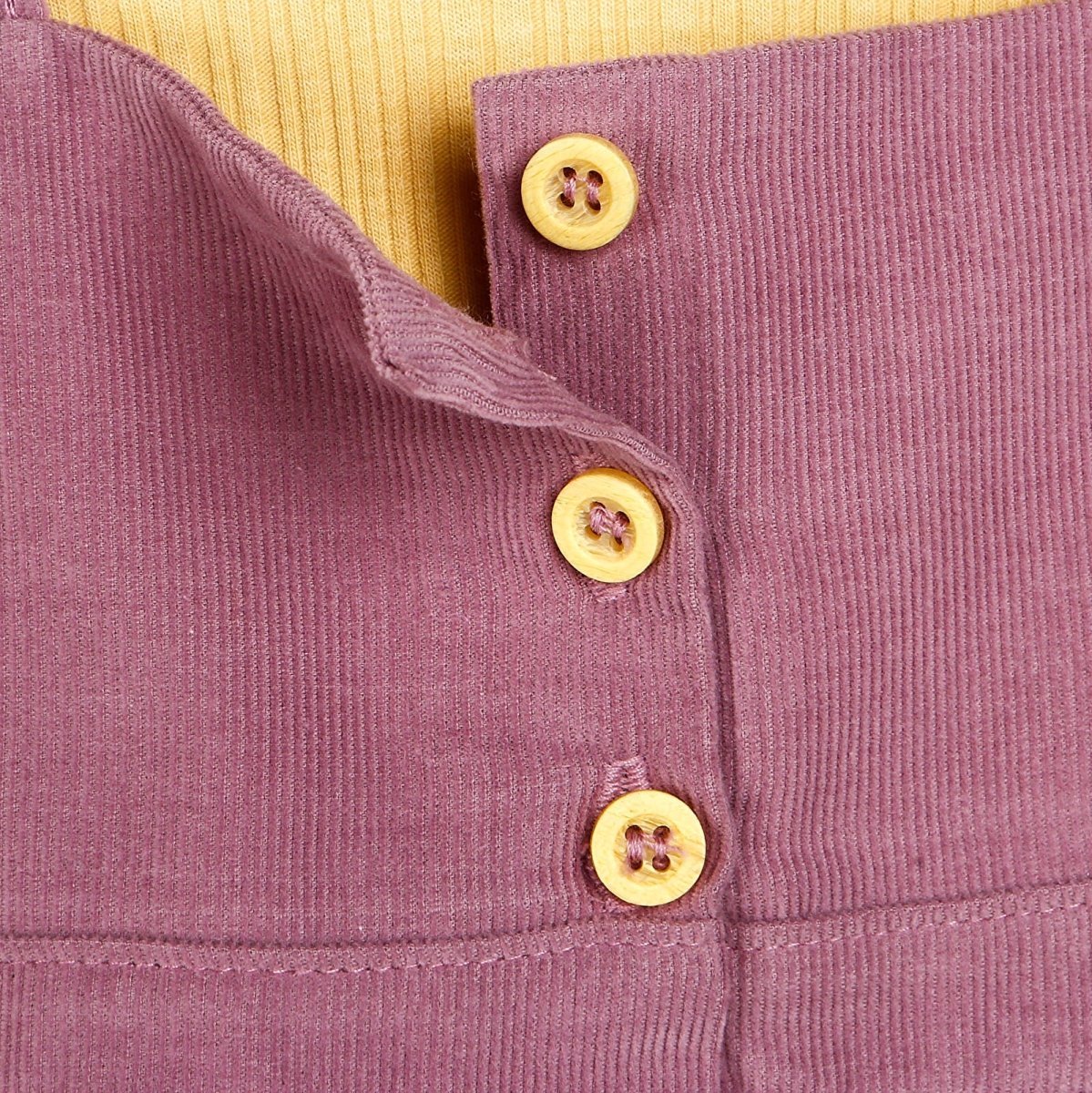 Cassiope Salopette Skirt - Sweatshirt - Damson - mezetto ebebek ebebek