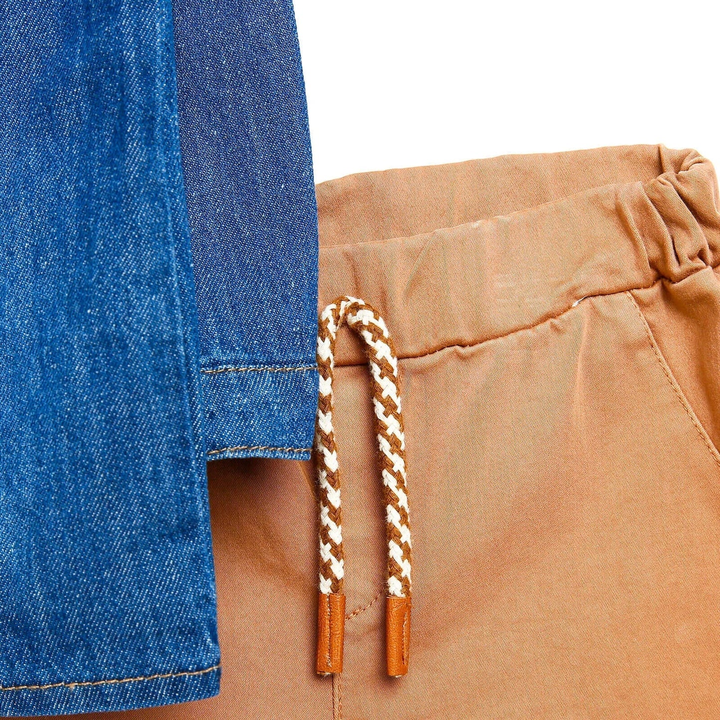 Cassiope Shirt - Pants - Brown - mezetto ebebek ebebek