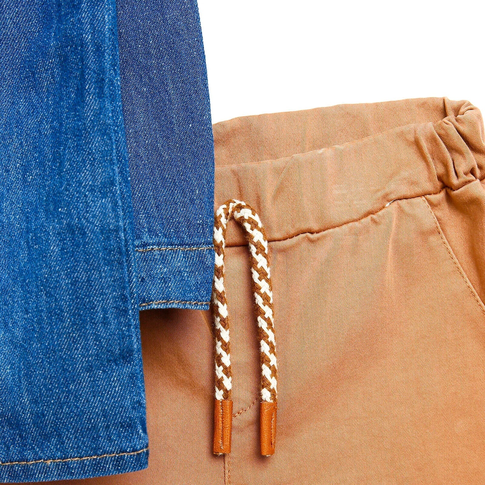 Cassiope Shirt - Pants - Brown - mezetto ebebek ebebek
