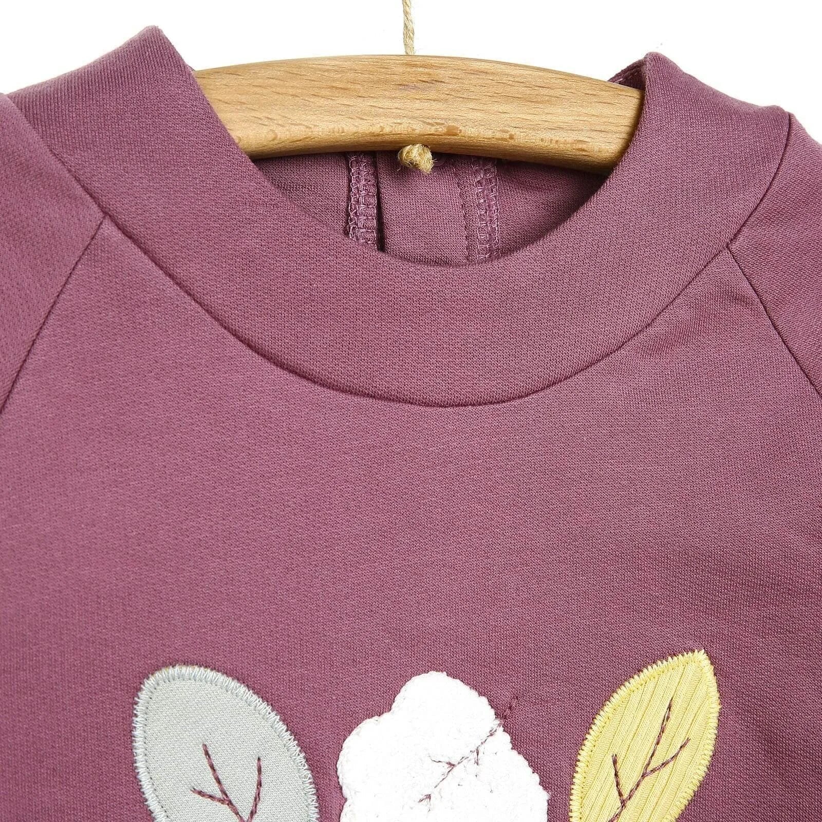 Cassiope Sweatshirt - Footless Bottom - Green - mezetto ebebek ebebek