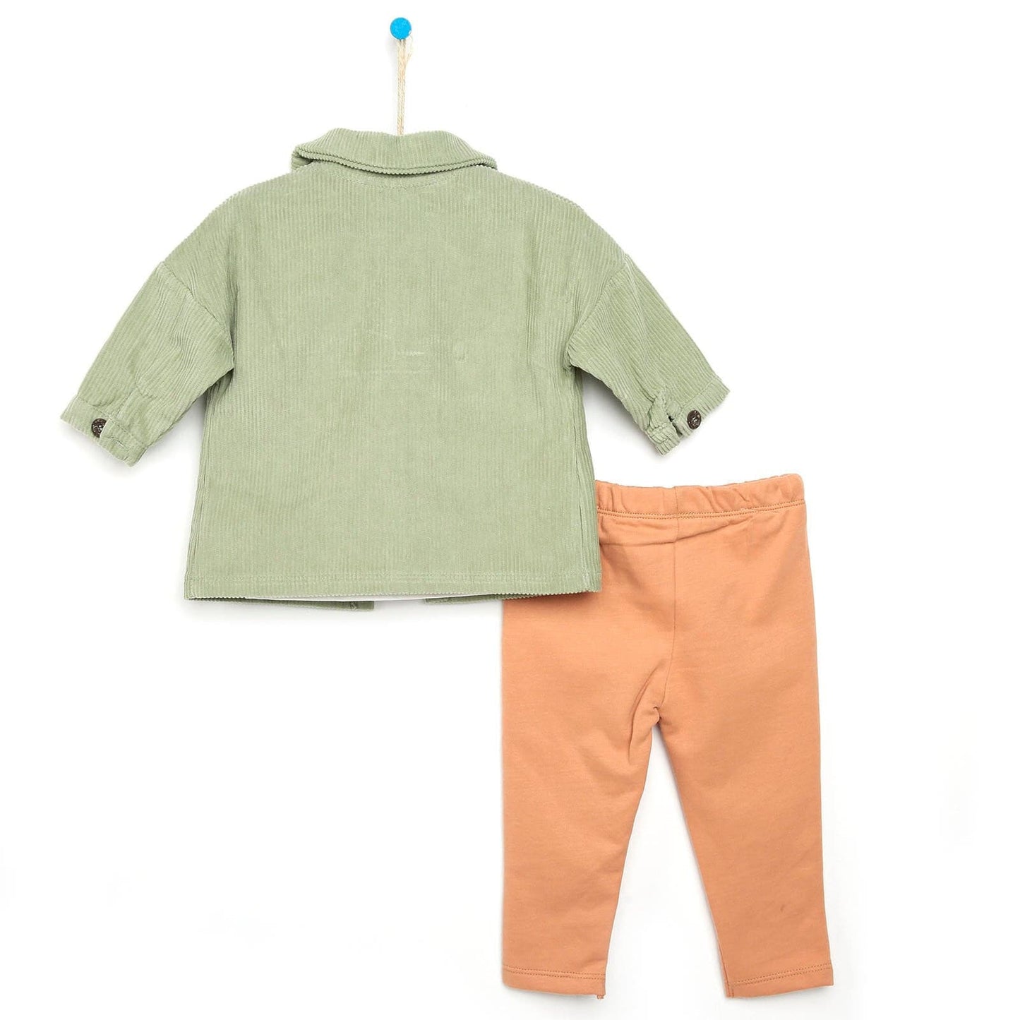 Cassiope Sweatshirt - Pants - Coat - Green - mezetto ebebek ebebek