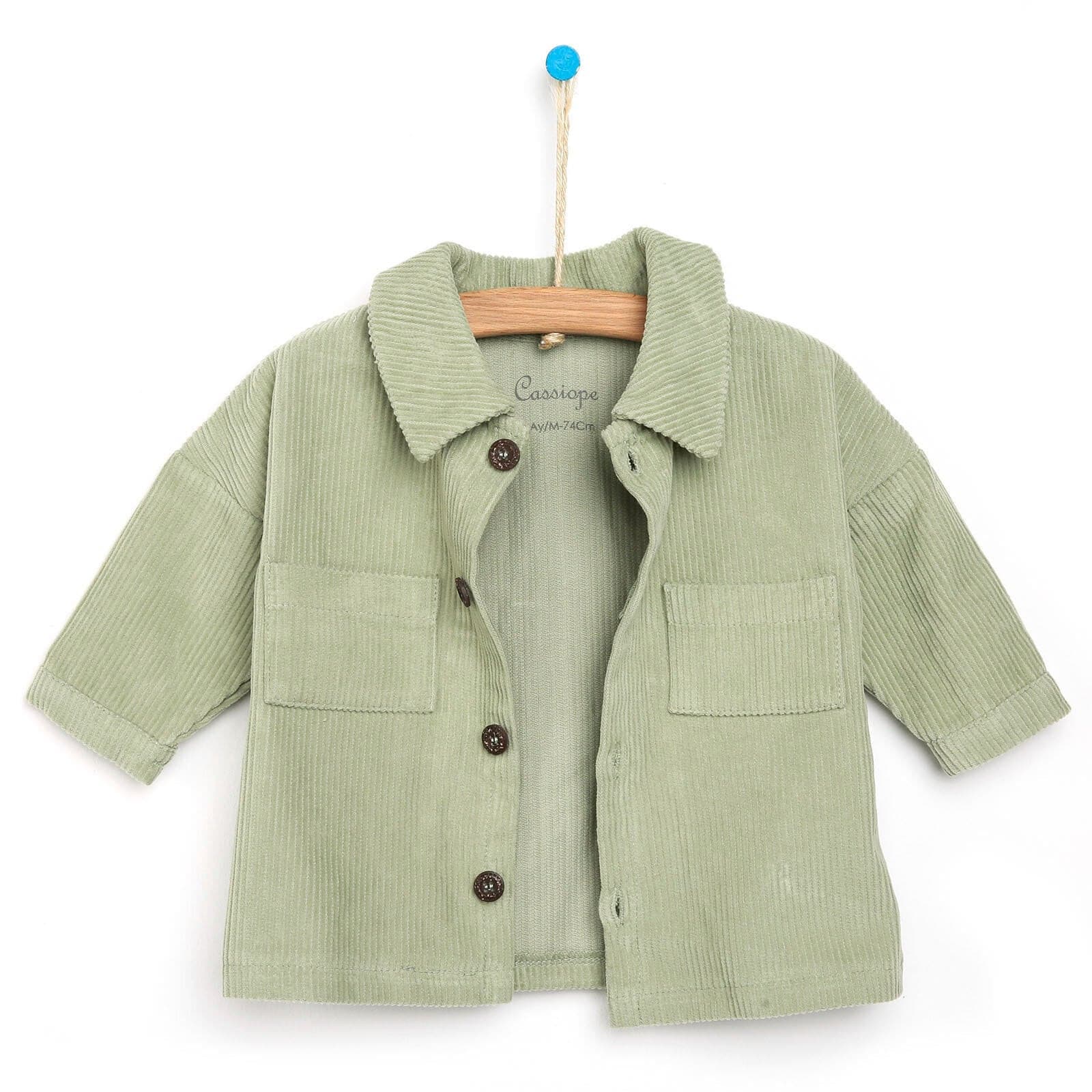 Cassiope Sweatshirt - Pants - Coat - Green - mezetto ebebek ebebek