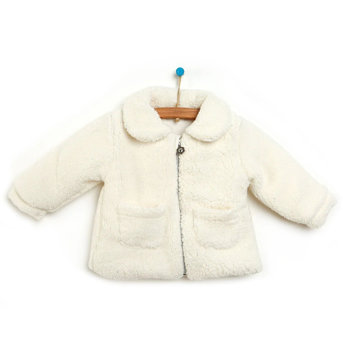 Cassiope Welsoft Jacket - Ecru - mezetto ebebek ebebek