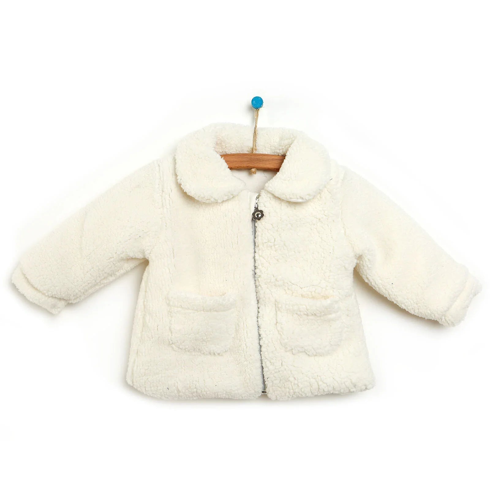 Cassiope Welsoft Jacket - Ecru - mezetto ebebek ebebek