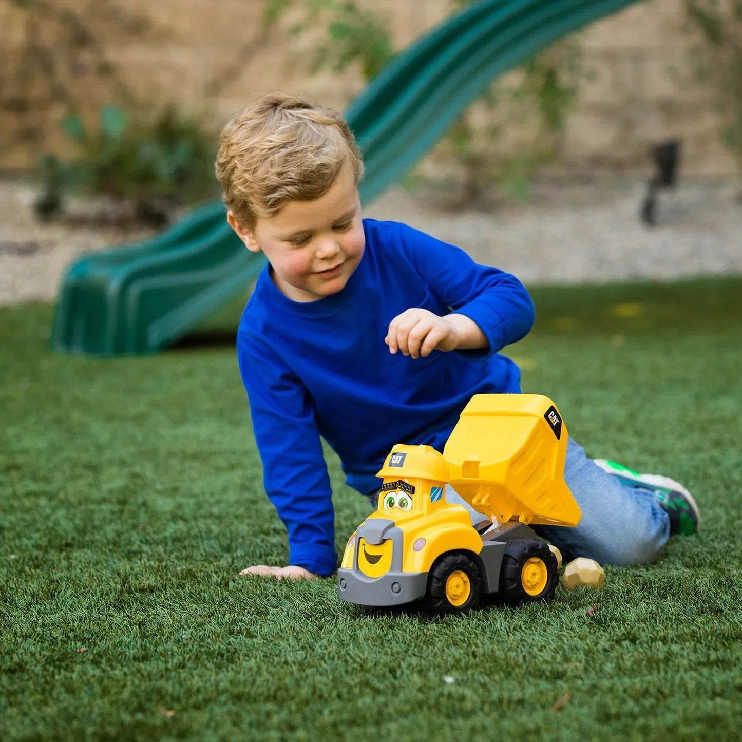 CAT Junior Crew Construction Buddies Dump Truck - mezetto ebebek ebebek