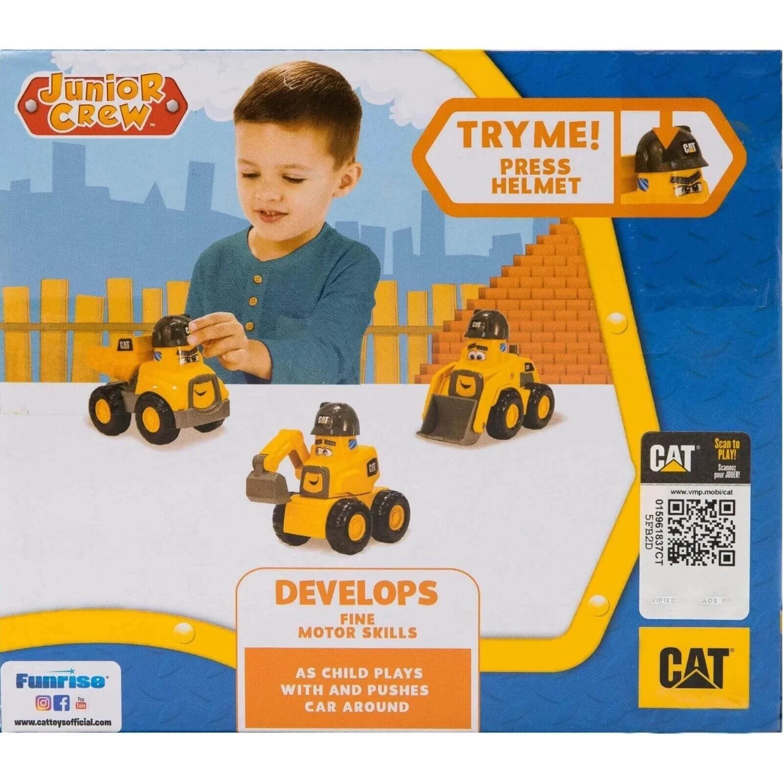 CAT Junior Crew Workin' Pals Assorted - mezetto ebebek ebebek