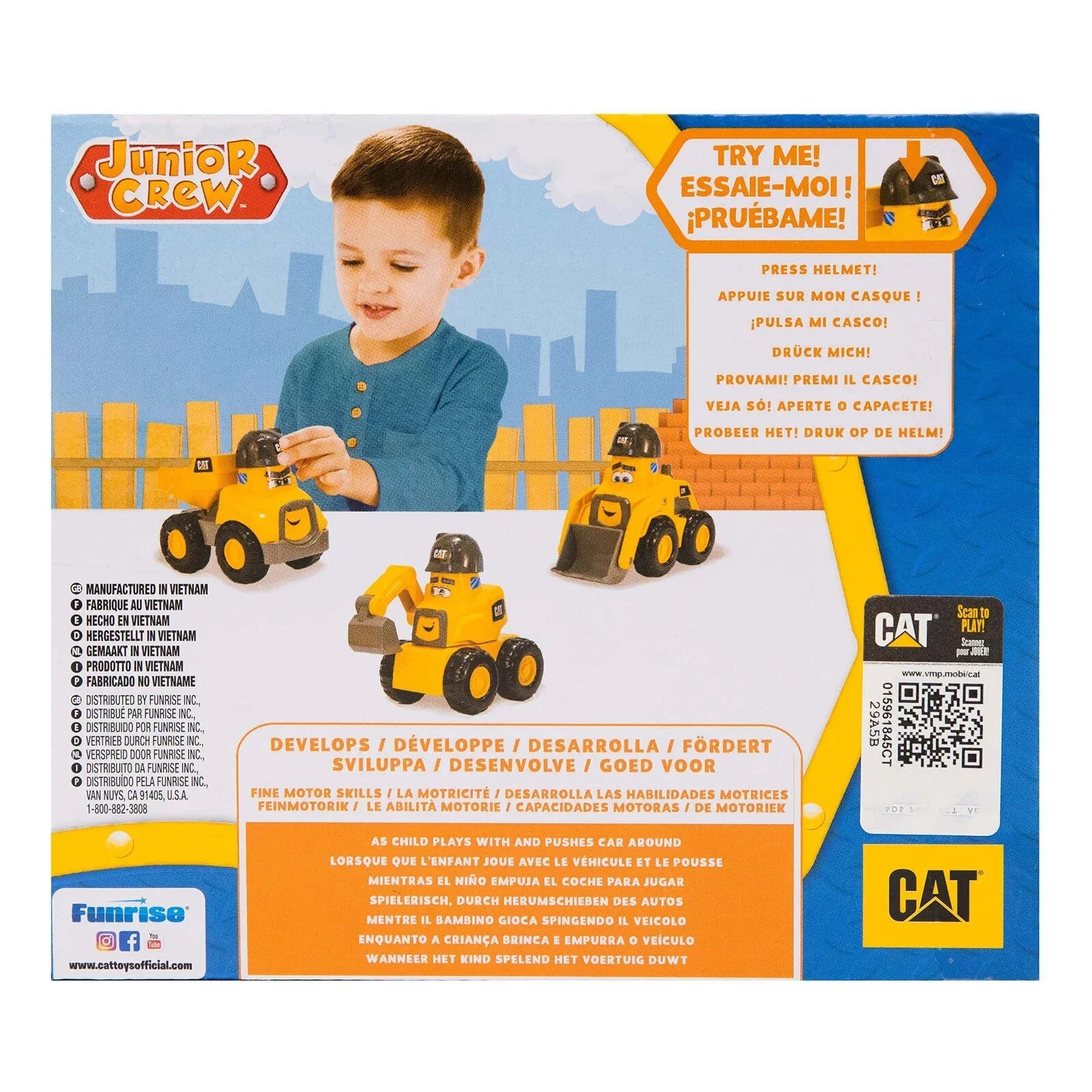 CAT Junior Crew Workin' Pals Assorted - mezetto ebebek ebebek