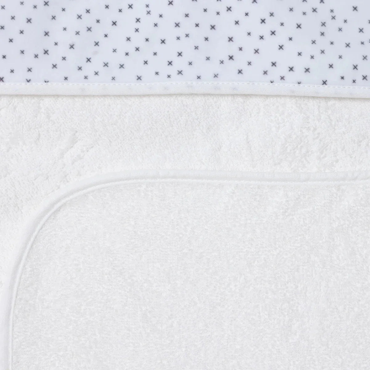 Mollia Baby Towel Girls - White