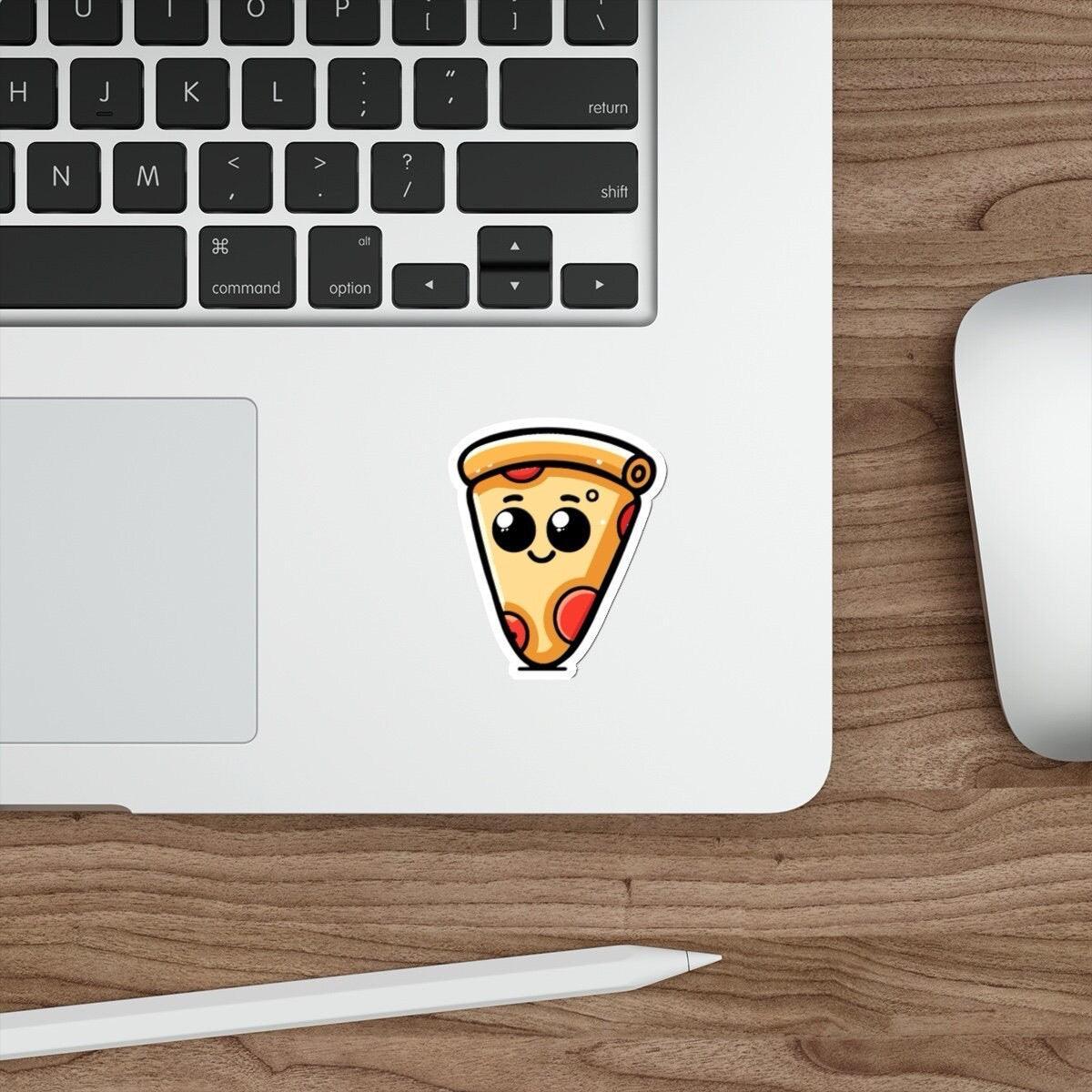 Cheesy Pizza Slice Sticker – Waterproof, Cute & Durable - mezetto KEOLIX KEOLIX