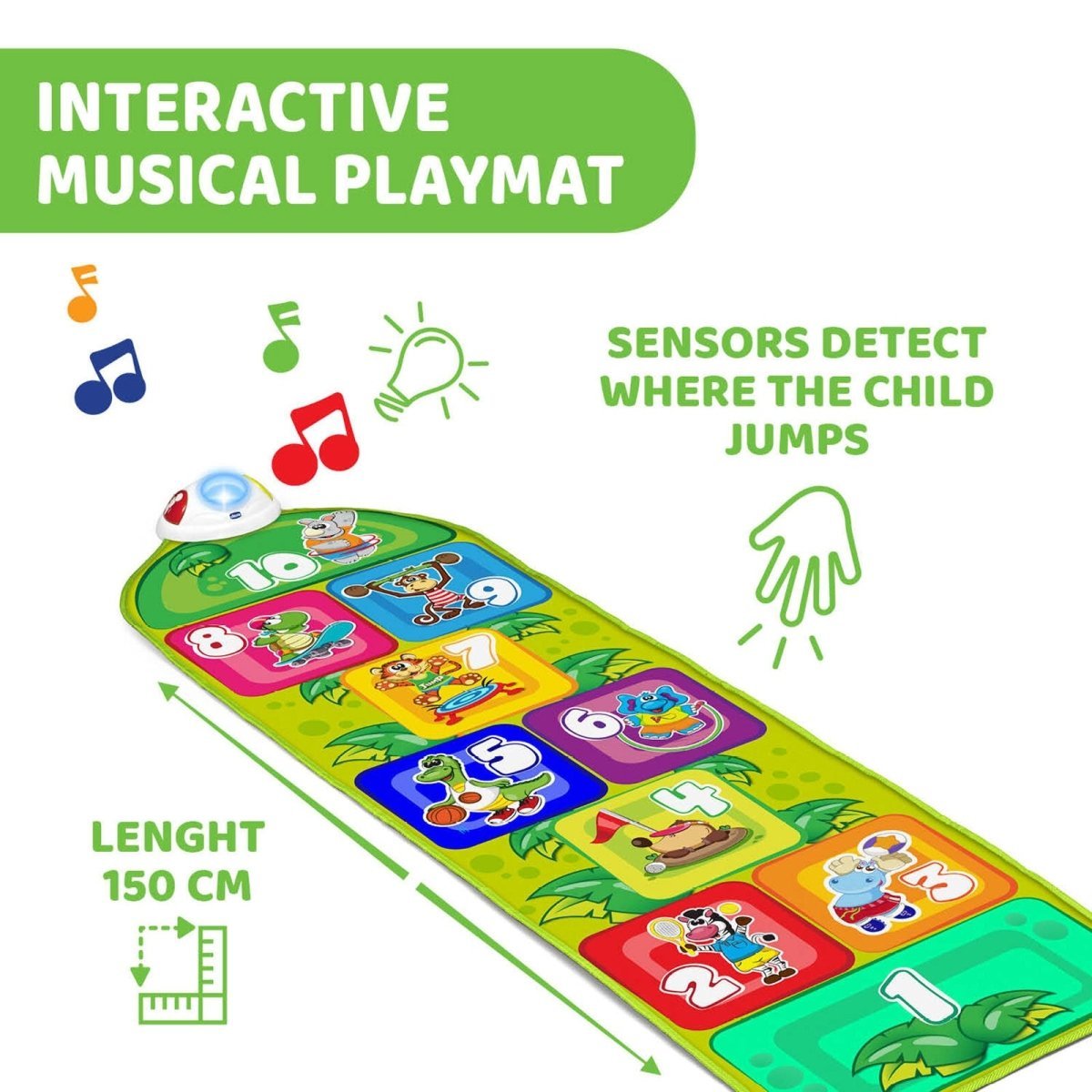 Chicco Jump & Fit Playmat Hopscotch - mezetto ebebek ebebek