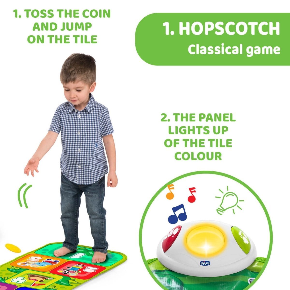Chicco Jump & Fit Playmat Hopscotch - mezetto ebebek ebebek