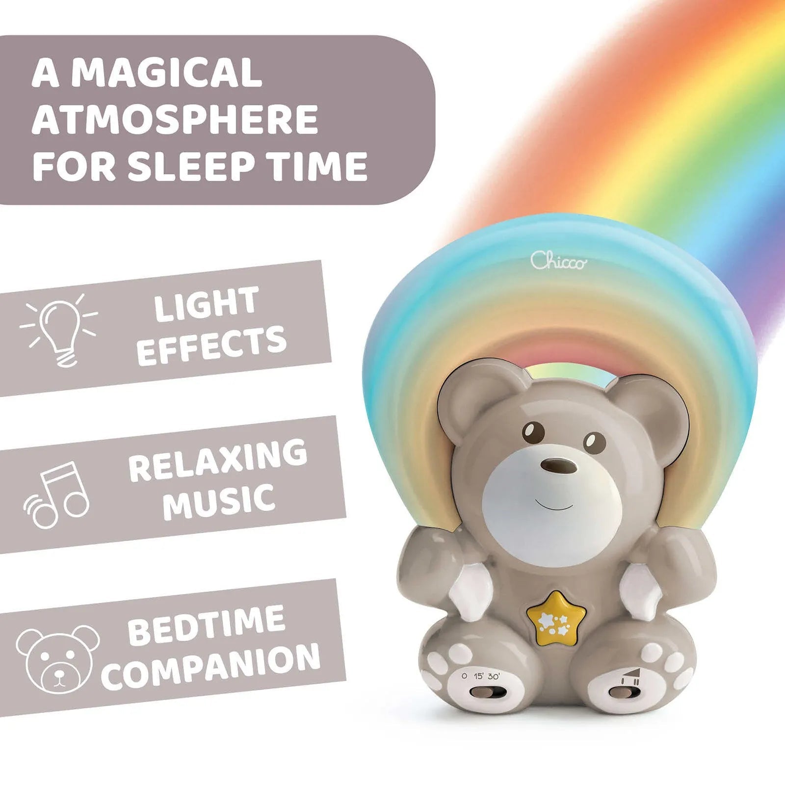 Chicco Rainbow Bear - mezetto ebebek ebebek