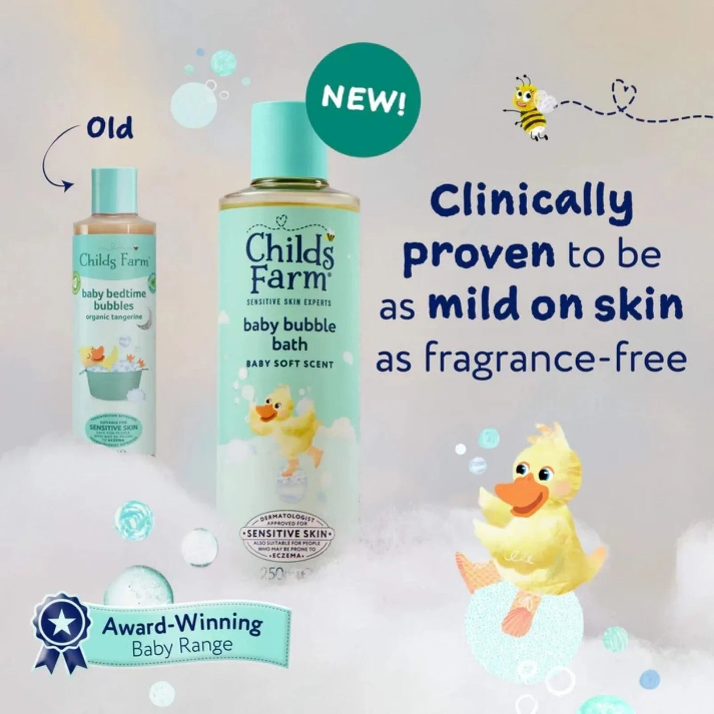 Childs Farm Baby Bubble Bath 250ml - mezetto ebebek ebebek