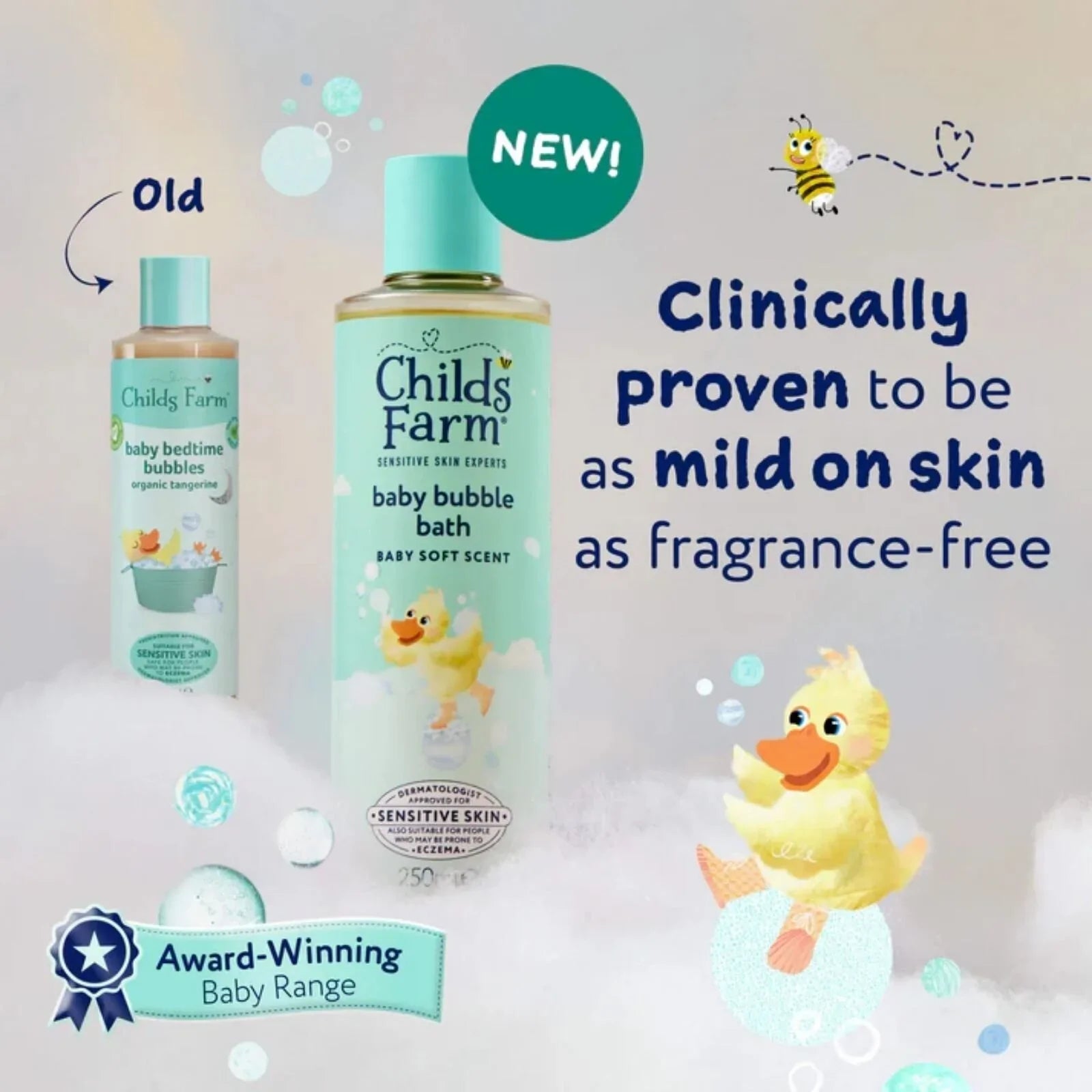 Childs Farm Baby Bubble Bath 250ml - mezetto ebebek ebebek