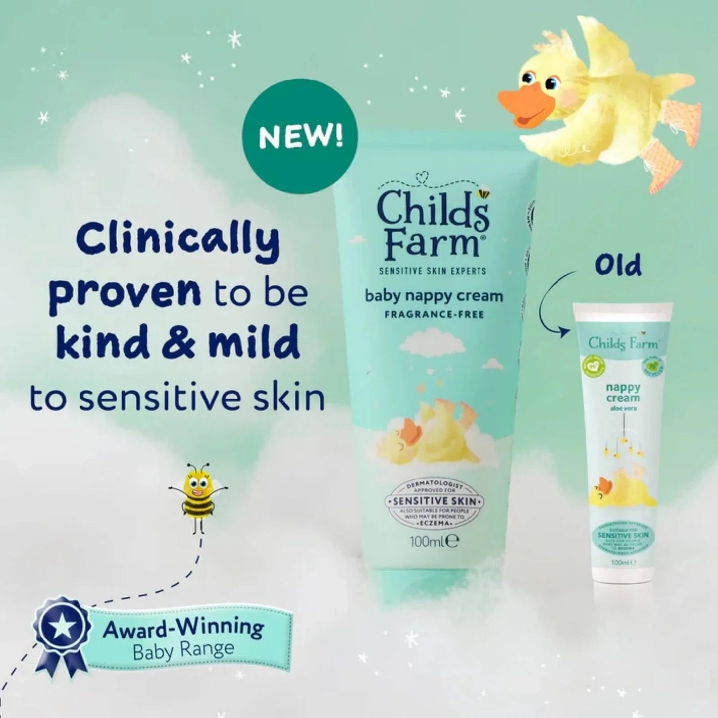 Childs Farm Baby Nappy Cream 100ml - mezetto ebebek ebebek