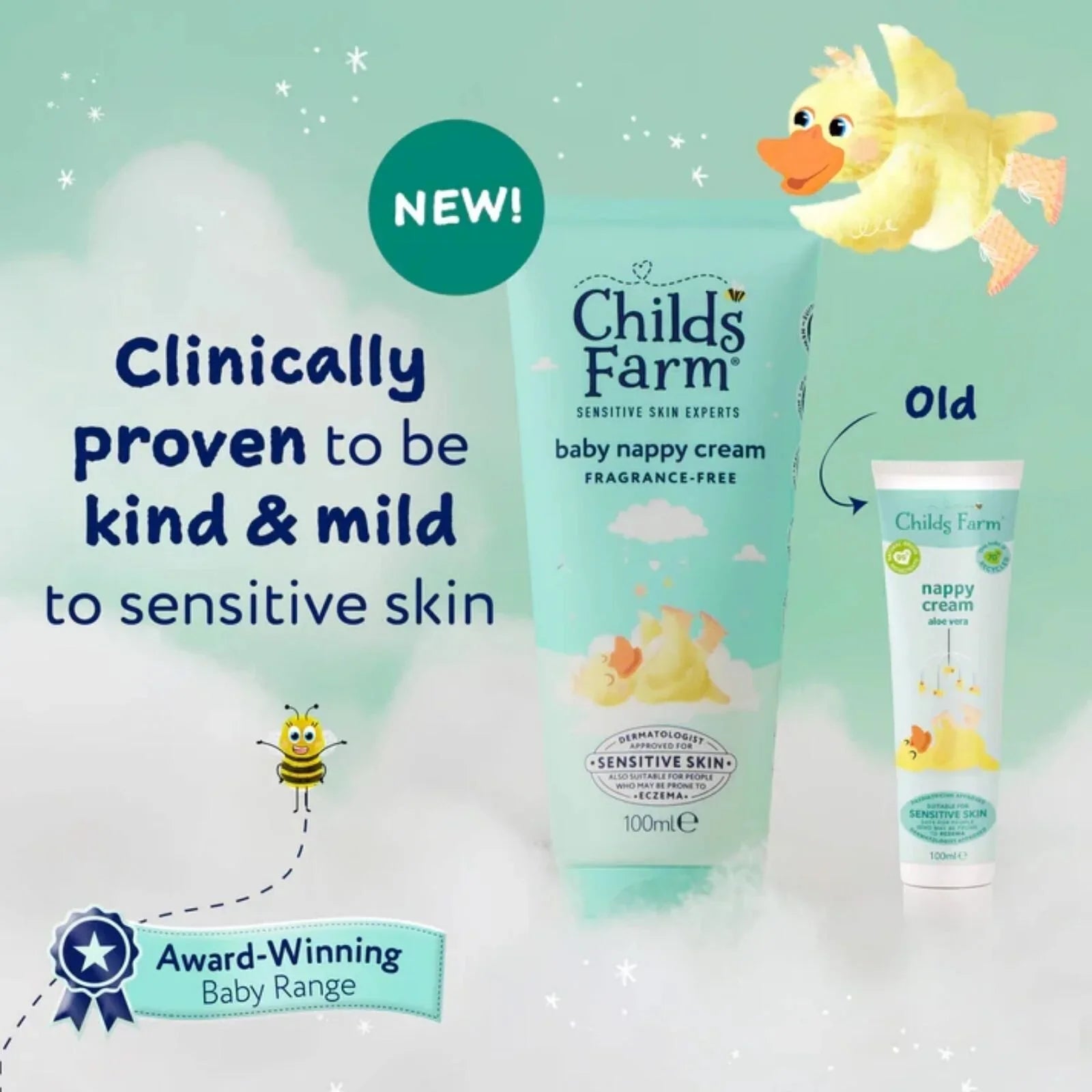 Childs Farm Baby Nappy Cream 100ml - mezetto ebebek ebebek