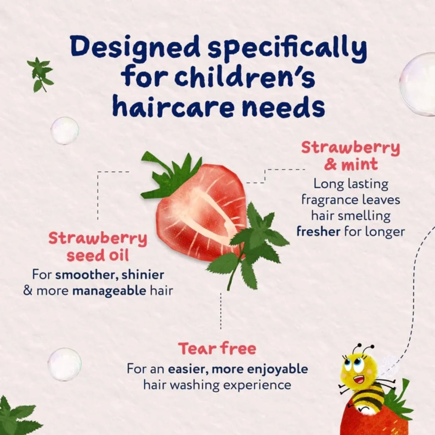 Childs Farm Conditioner 250ml - Strawberry & Mint - mezetto ebebek ebebek