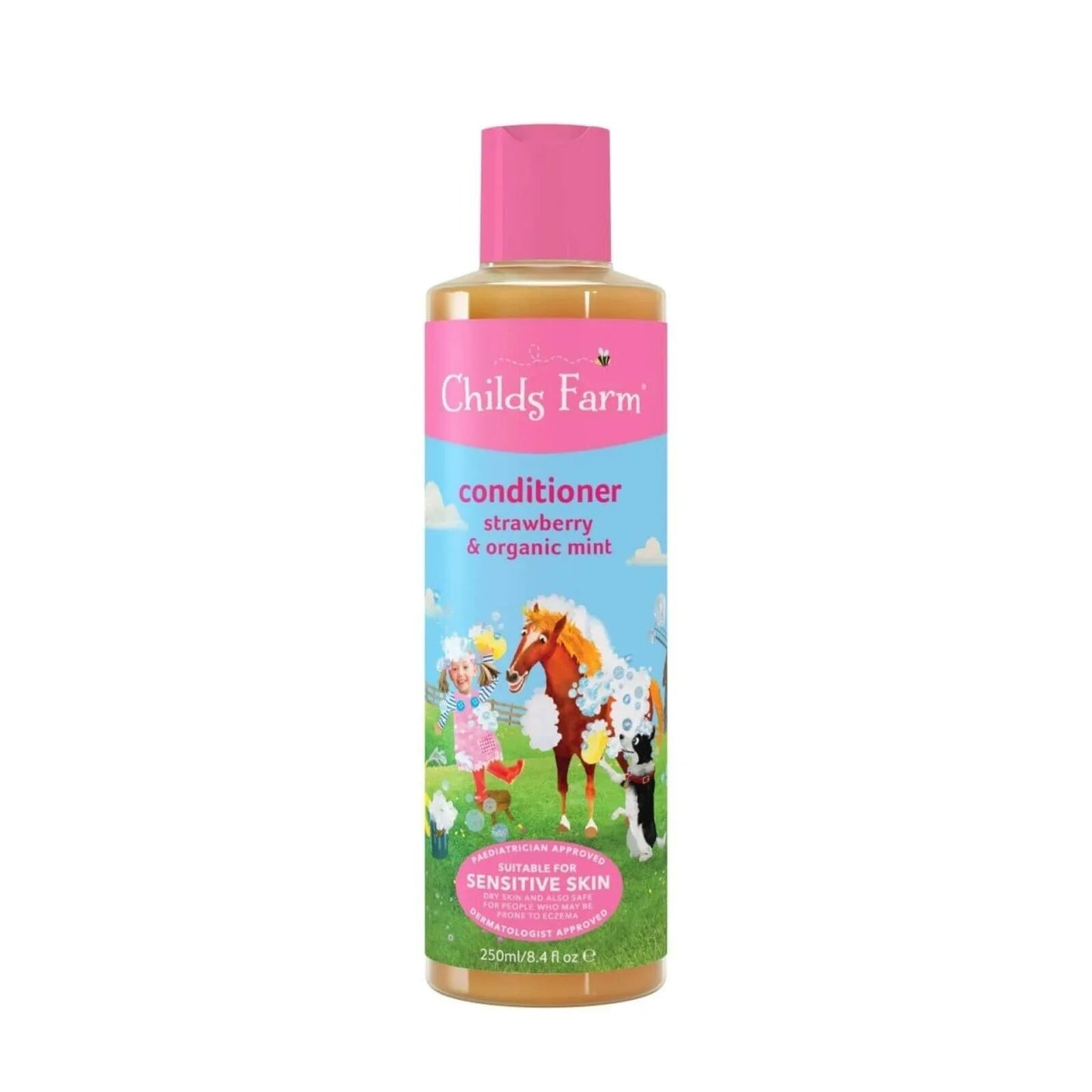 Childs Farm Conditioner Strawberry & Organic Mint 250ml - mezetto ebebek ebebek