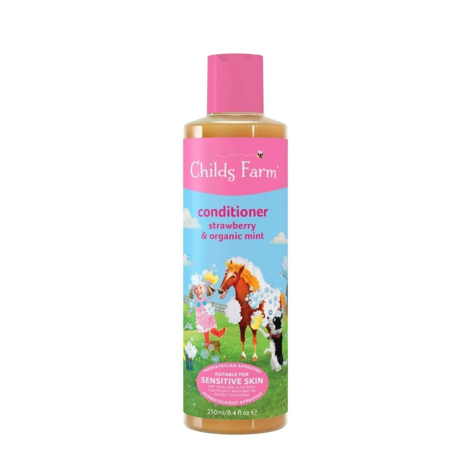 Childs Farm Conditioner Strawberry & Organic Mint 250ml - mezetto ebebek ebebek