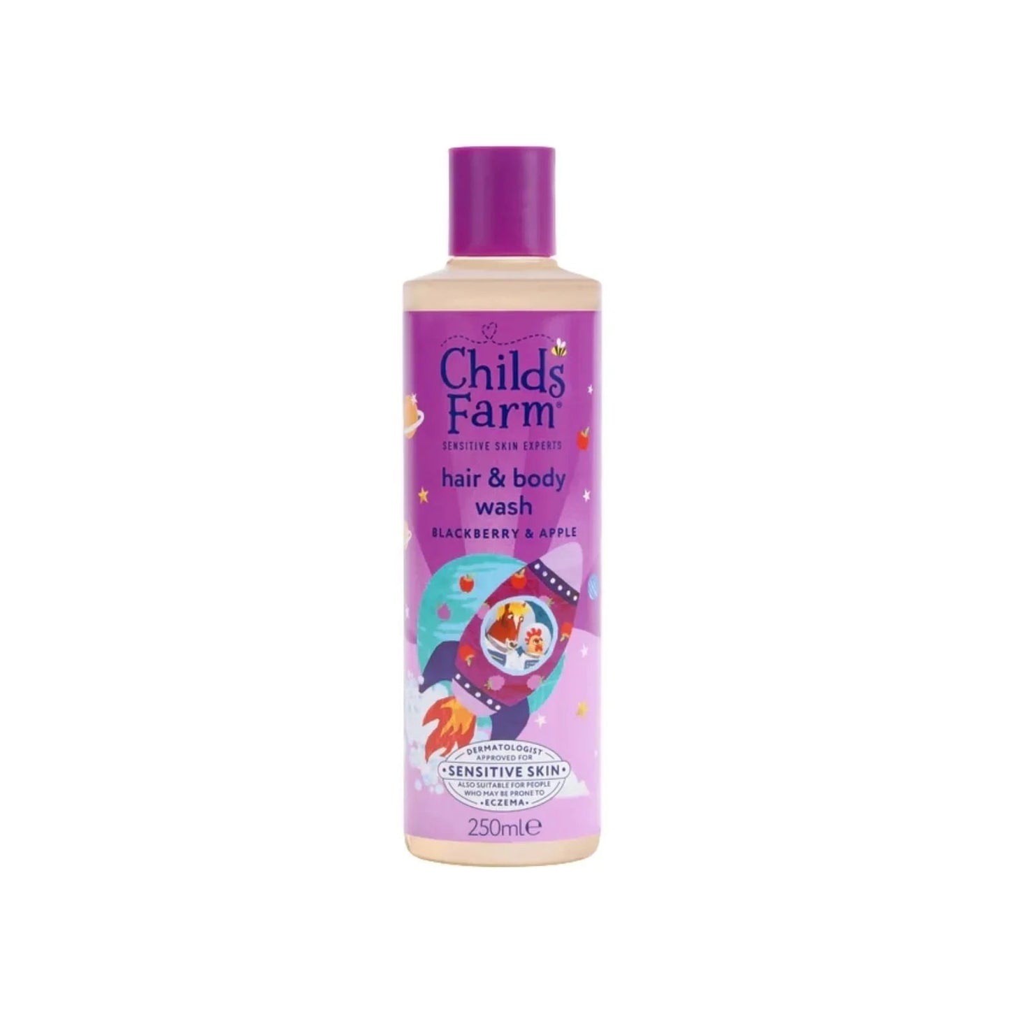 Childs Farm Hair & Body Wash 250ml - Blackberry & Apple - mezetto ebebek ebebek