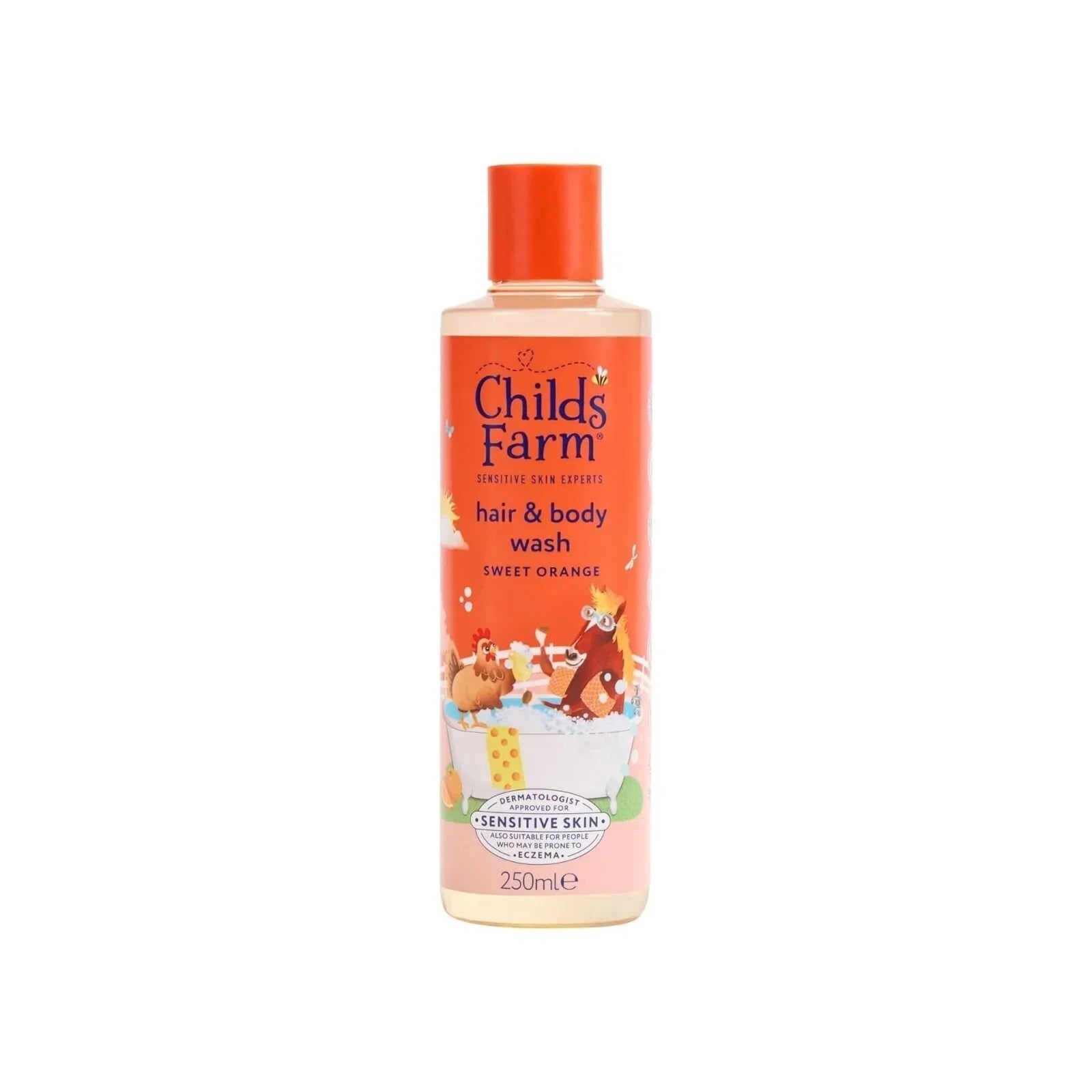 Childs Farm Hair & Body Wash 250ml - Sweet Orange - mezetto ebebek ebebek