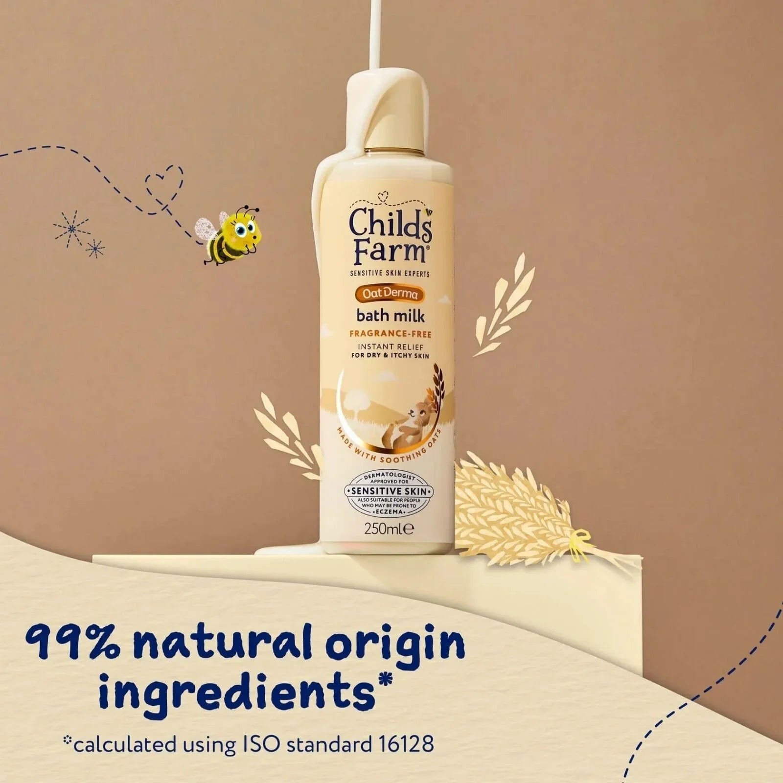Childs Farm Oatderma Bath Milk 250ml - mezetto ebebek ebebek
