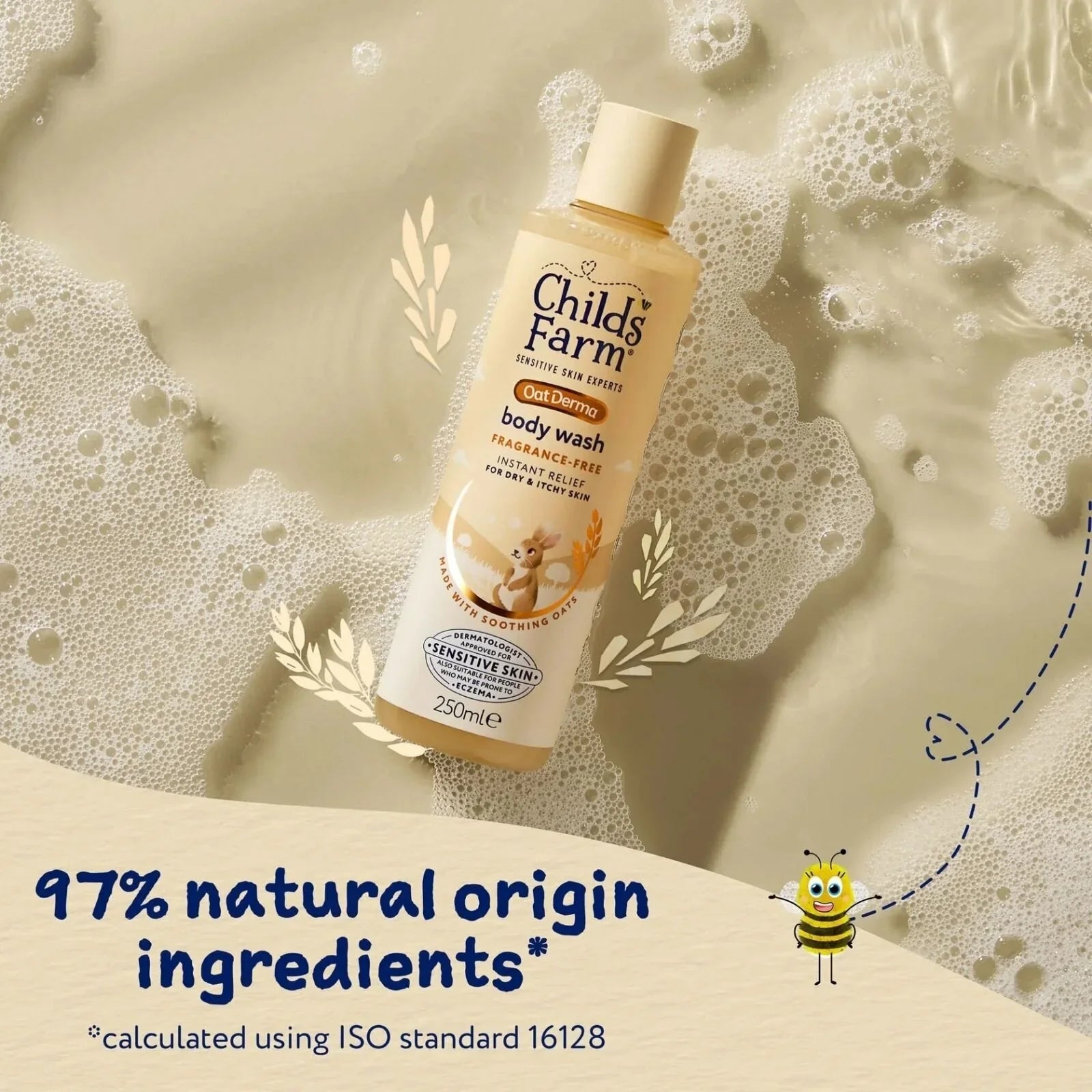 Childs Farm Oatderma Body Wash 250ml - mezetto ebebek ebebek
