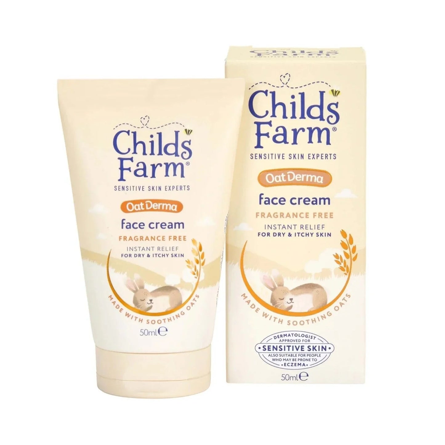 Childs Farm Oatderma Face Cream 50ml - mezetto ebebek ebebek