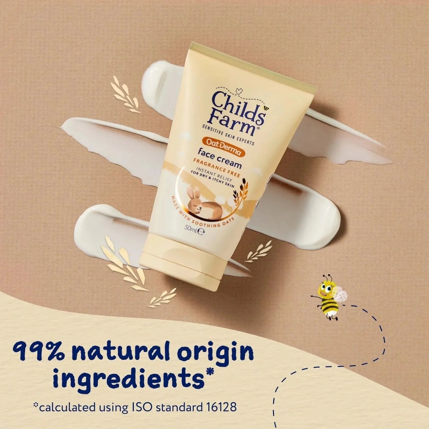 Childs Farm Oatderma Face Cream 50ml - mezetto ebebek ebebek