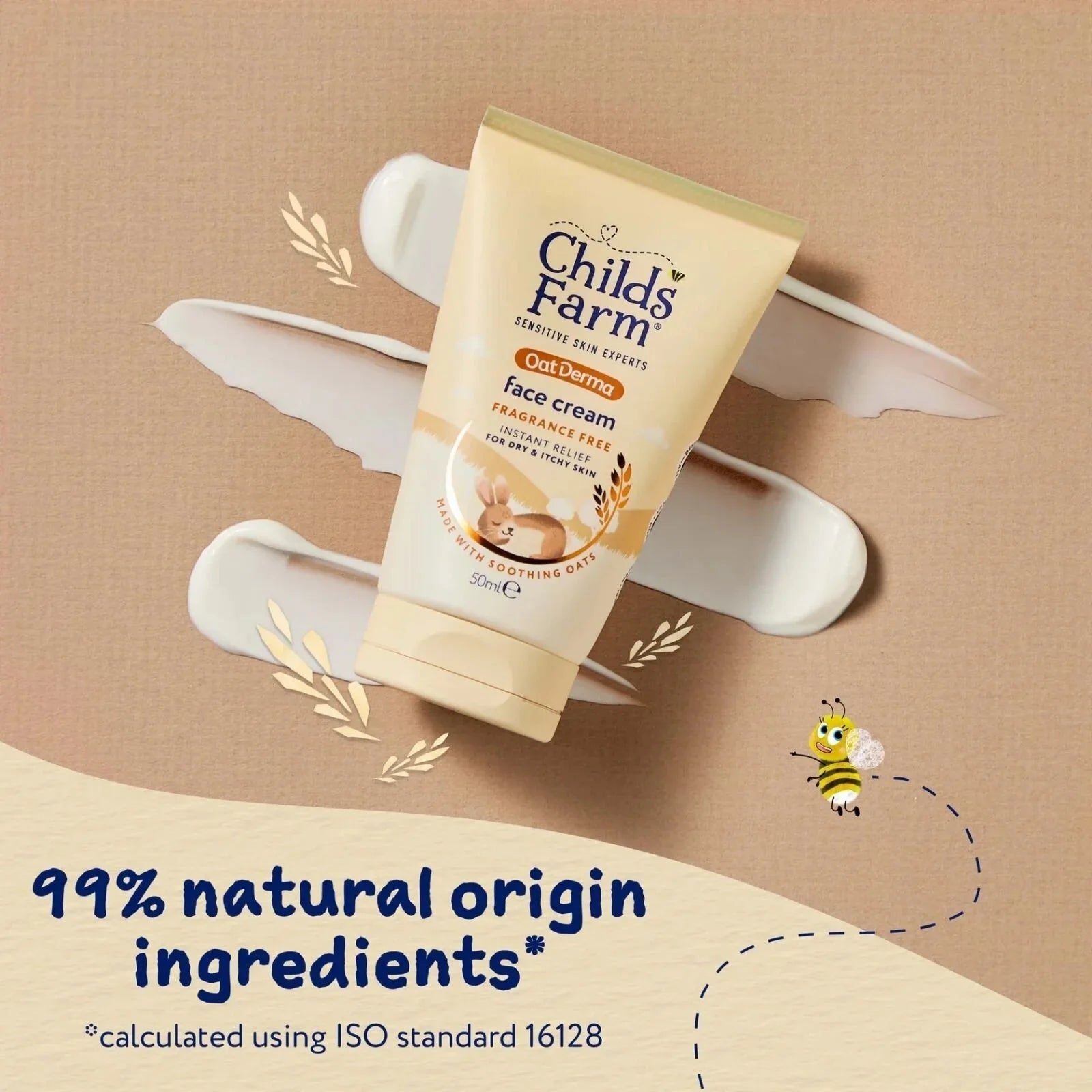 Childs Farm Oatderma Face Cream 50ml - mezetto ebebek ebebek
